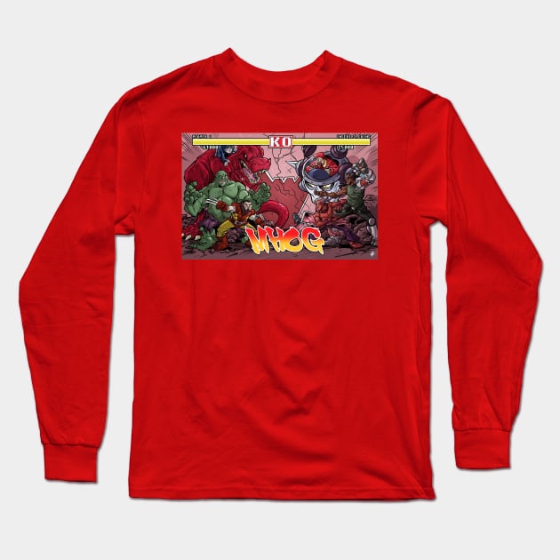 MHOG podcast battle Long Sleeve T-Shirt by MHOG podcast 